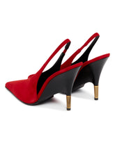 Decollete Bella In Suede Rosse | PDP | Antonia