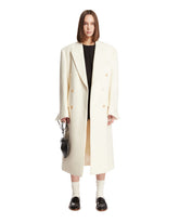Cappotto Doppiopetto In Lana Bianco - L'EMIUNE WOMEN | PLP | Antonia