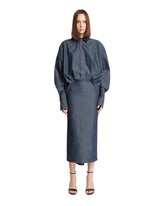 Camicia In Cotone Blu - L'EMIUNE WOMEN | PLP | Antonia