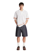 White Polo Collar Sweater | PDP | Antonia