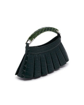 Green H Lenglen Runway Leather Wallet | PDP | Antonia
