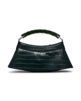 Green H Lenglen Runway Leather Wallet | PDP | Antonia