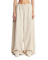Beige Satin Joggers | PDP | Antonia