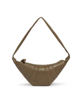 Brown Medium Croissant Bag | PDP | Antonia