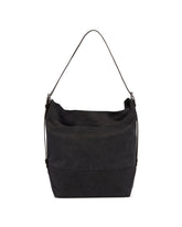 Black Canvas Belted Bag | PDP | Antonia
