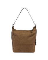Brown Canvas Belted Bag | PDP | Antonia
