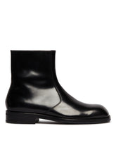 Black Leather Ankle Boots - Men | PLP | Antonia