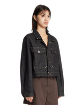 Blue Denim Blouson Jacket | PDP | Antonia