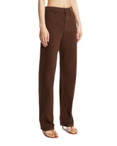 Brown Five-Pocket Jeans | PDP | Antonia
