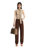Brown Five-Pocket Jeans - Women's trousers | PLP | Antonia