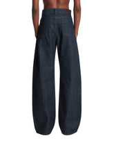 Blue High-Waisted Curved Jeans | PDP | Antonia