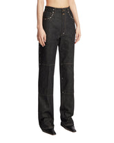 Blue Studded Jeans | PDP | Antonia