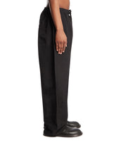 Pantaloni Ampi Con Coulisse Neri | PDP | Antonia