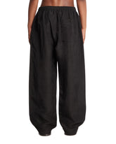 Pantaloni Ampi Con Coulisse Neri | PDP | Antonia