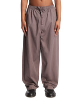 Pantaloni Ampi Con Coulisse Grigi | PDP | Antonia