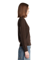Brown Convertible Sweater | PDP | Antonia
