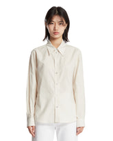 Beige Cotton and Silk Shirt - Women's shirts | PLP | Antonia