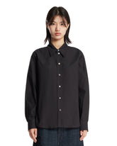 Black Cotton and Silk Shirt - Women's shirts | PLP | Antonia