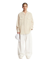 Beige Silk Shirt | PDP | Antonia