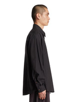 Camicia In Cotone E Seta Blu | PDP | Antonia