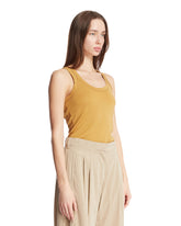 Top In Cotone Giallo Ocra | PDP | Antonia