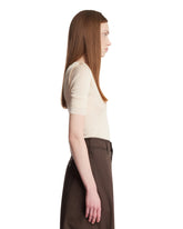 Beige Layered-Effect Top | PDP | Antonia