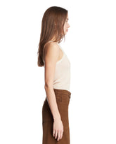 Top In Viscosa E Seta Beige | PDP | Antonia