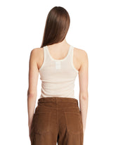 Top In Viscosa E Seta Beige | PDP | Antonia