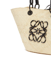 Beige Basket Anagram Medium Bag - LOEWE | PLP | Antonia