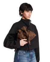 Brown Medium Flamenco Bag | PDP | Antonia