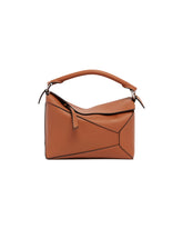 Brown Small Puzzle Bag | PDP | Antonia