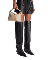 Brown Small Puzzle Edge Bag | PDP | Antonia