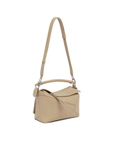 Brown Small Puzzle Edge Bag | PDP | Antonia