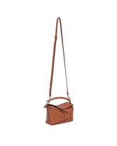 Brown Mini Puzzle Bag | PDP | Antonia
