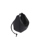 Black Hammock Hobo Mini Bag | PDP | Antonia