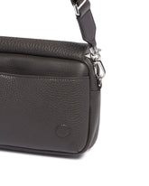 Gray Small Pebble Messenger Bag | PDP | Antonia