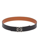 Anagram Reversible Leather Belt | PDP | Antonia