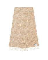 Sciarpa Anagram In Cashmere E Lana Beige - Loewe uomo | PLP | Antonia