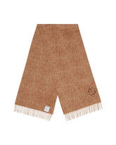 Brown Anagram Scarf - LOEWE | PLP | Antonia