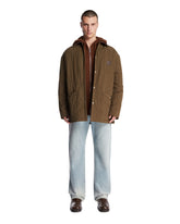 Green Padded Overshirt | PDP | Antonia