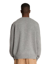 Gray Logo Pullover | PDP | Antonia