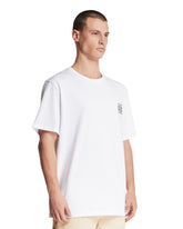 White Cotton Anagram Cat T-Shirt | PDP | Antonia