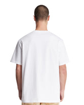 White Cotton Anagram Cat T-Shirt | PDP | Antonia