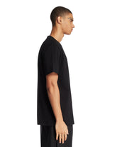 Black Cotton Logo T-Shirt | PDP | Antonia