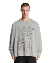 Gray Printed T-Shirt | PDP | Antonia