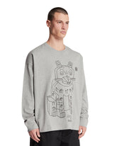 Gray Printed T-Shirt | PDP | Antonia