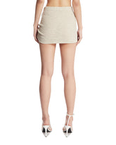 Minigonna Scultura Beige | PDP | Antonia