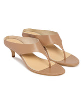 Sandali Infradito In Pelle Beige - MAGDA BUTRYM DONNA | PLP | Antonia