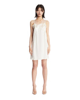 Slip Dress In Seta Bianco - ABITI DONNA | PLP | Antonia