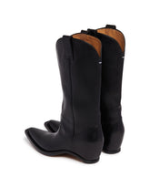 Stivali Heel-less Western Neri | PDP | Antonia